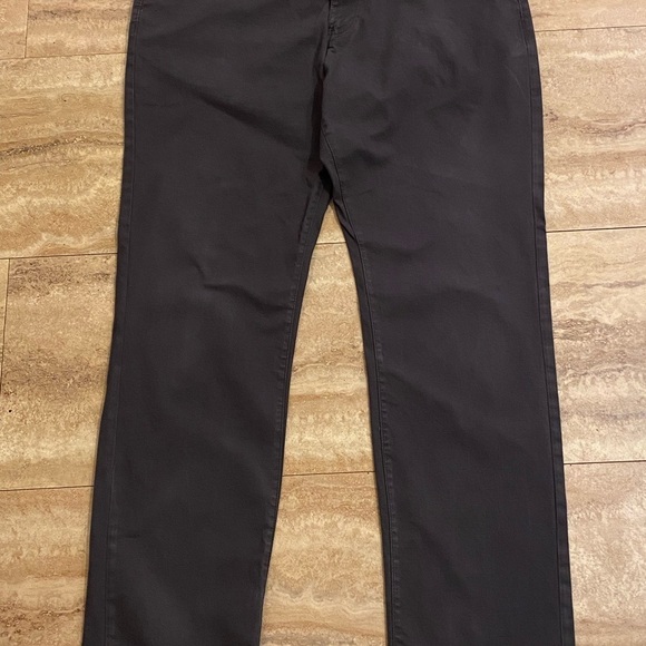 English Laundry Dress Pants Mens 40x34 Charcoal Gray Cotton Stretch - Picture 1 of 9